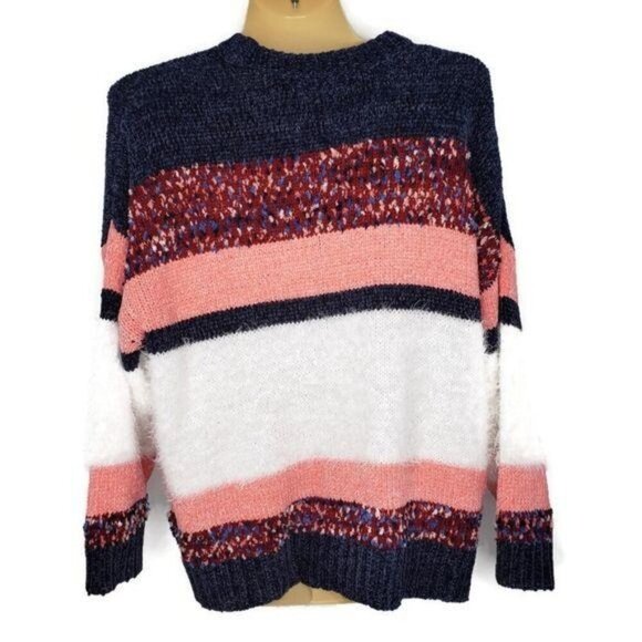 New Marc New York Andrew Marc Striped Sweater Women's Size M NWT - Picture 3 of 6